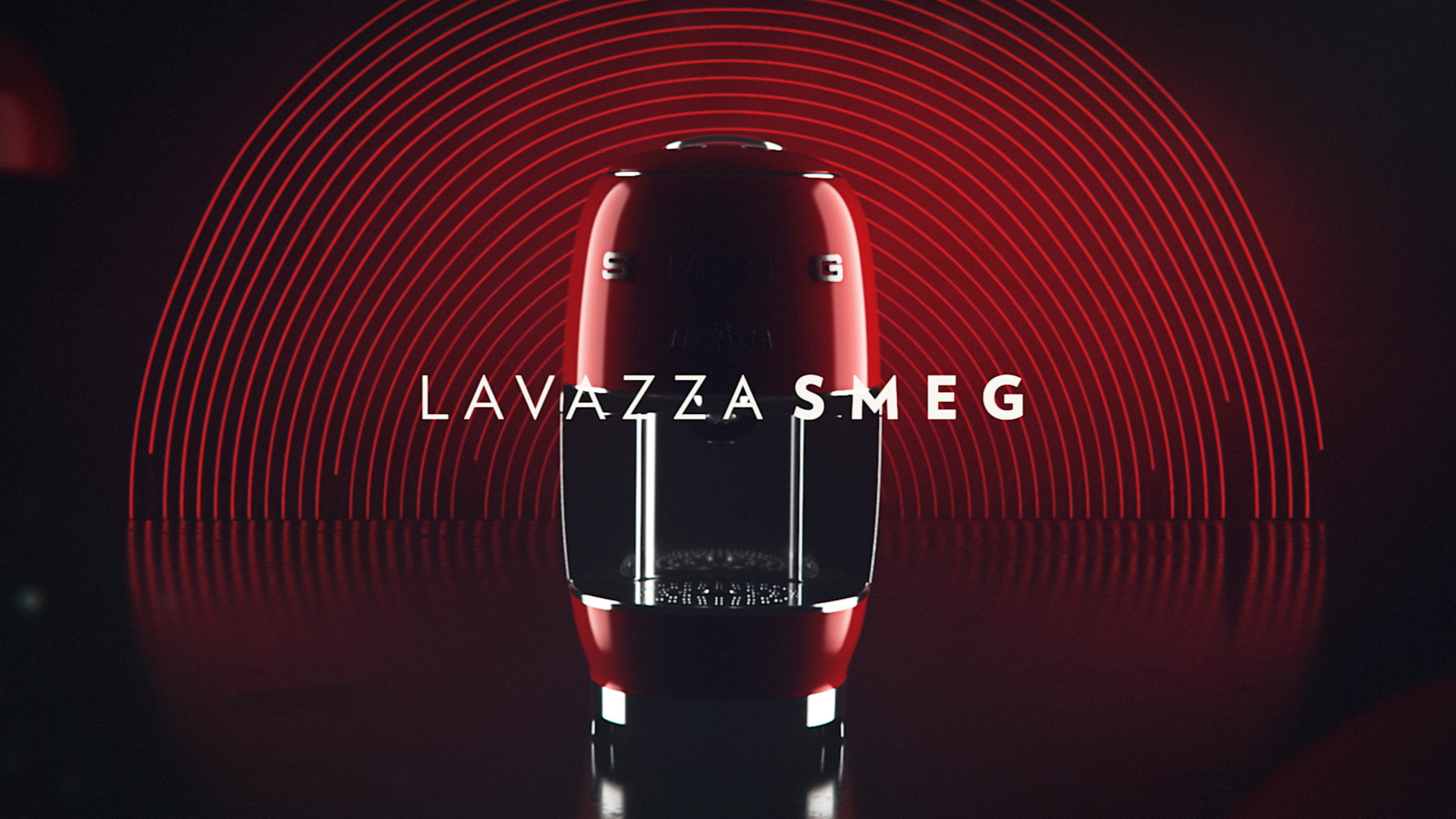 lavazza 'a modo mio' SMEG, where 'beautiful espresso' design meets